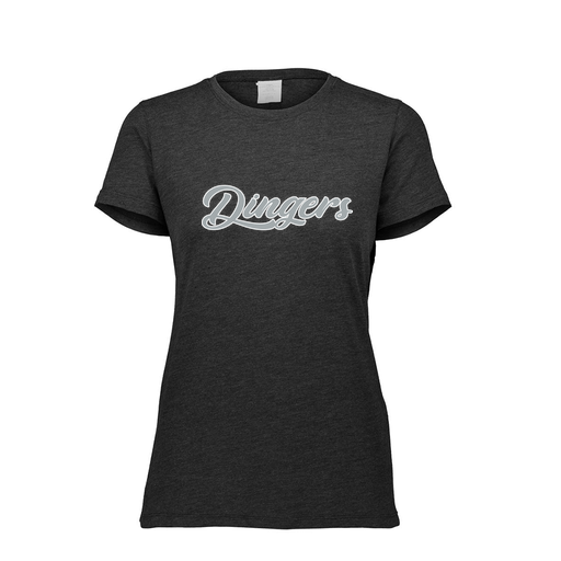 [FTSCUBBK-FAXS-LOGO1] Decker Women's Tri-Blend T-Shirt - Short Sleeve (Female Adult XS, Black, Logo 1)