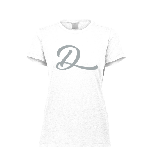 [FTSCUBWH-FAXS-LOGO2] Decker Women's Tri-Blend T-Shirt - Short Sleeve (Female Adult XS, White, Logo 2)