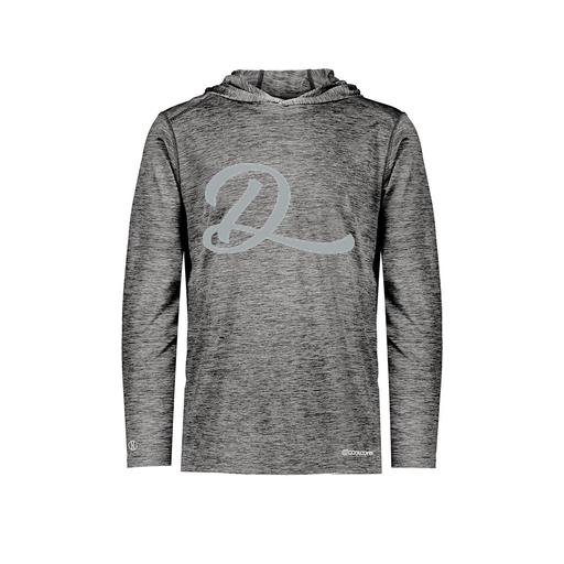 [FOLHCGBK-AS-LOGO2] Decker Men's Charge Hoodie (Adult S, Black, Logo 2)