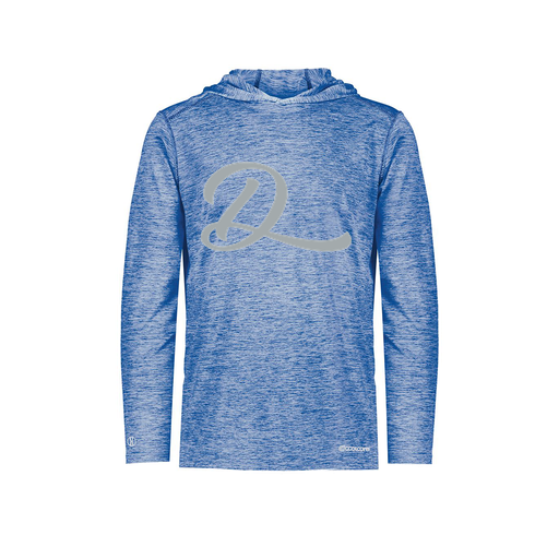 [FOLHCGRY-AS-LOGO2] Decker Men's Charge Hoodie (Adult S, Royal, Logo 2)