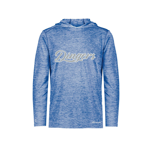 [FOLHCGRY-YS-LOGO1] Decker Youth Charge Hoodie (Youth S, Royal, Logo 1)