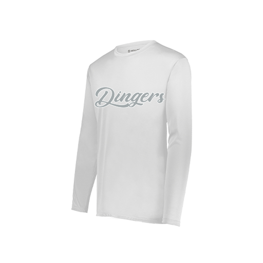 [222822.005.XS-LOGO1] Men's LS Smooth Sport Shirt (Adult XS, White, Logo 1)